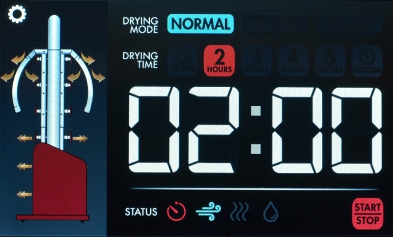 Ram Air Gear Dryer - Turnout Gear Dryers - TG-4H - 4-Unit Ambient/Heated Air Gear Dryer 2