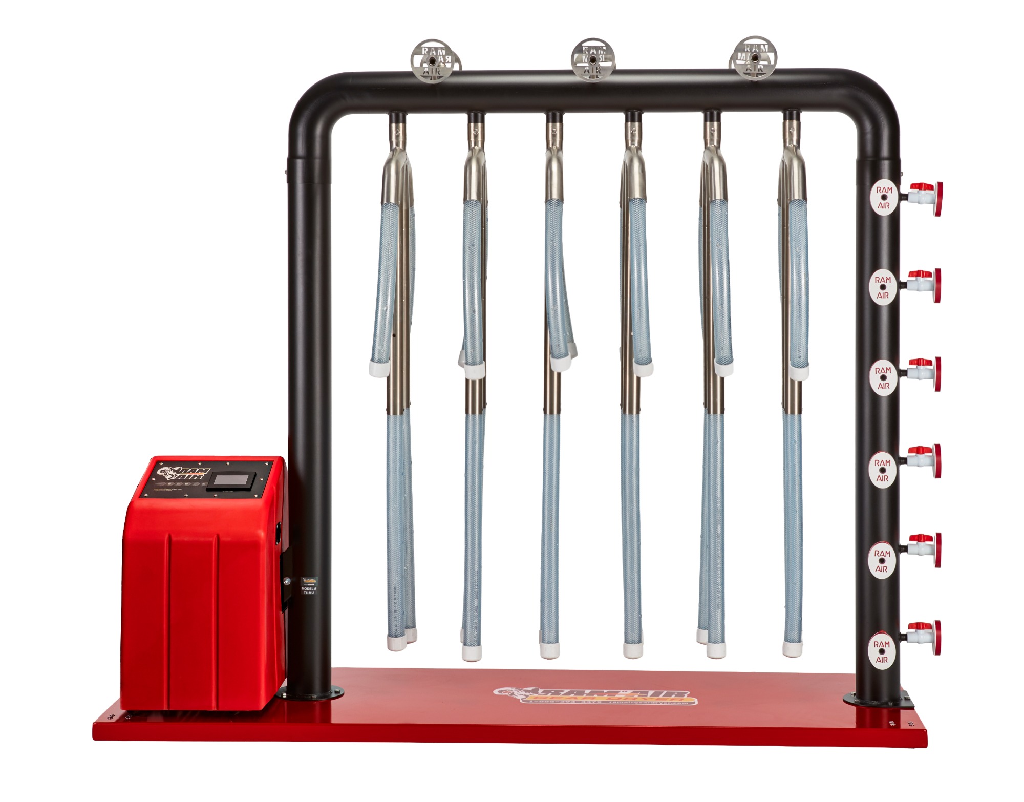 Ram Air Gear Dryer - Turnout Gear Dryers - TG-6/6-MU - 6-Unit Ambient Gear Dryer 10