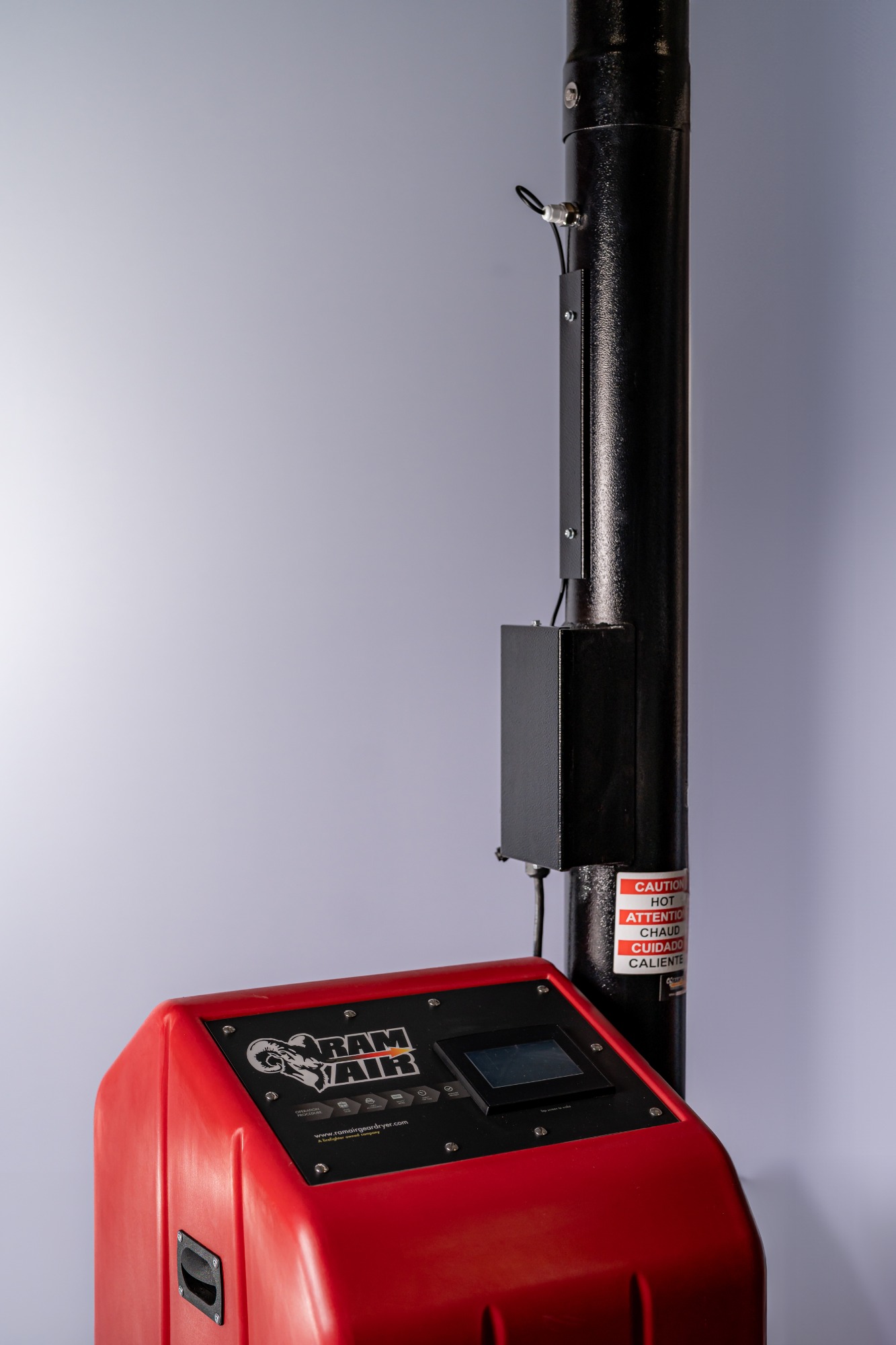 Ram Air Gear Dryer - Turnout Gear Dryers - TG-6H - 6-Unit Ambient/Heated Air Gear Dryer 8