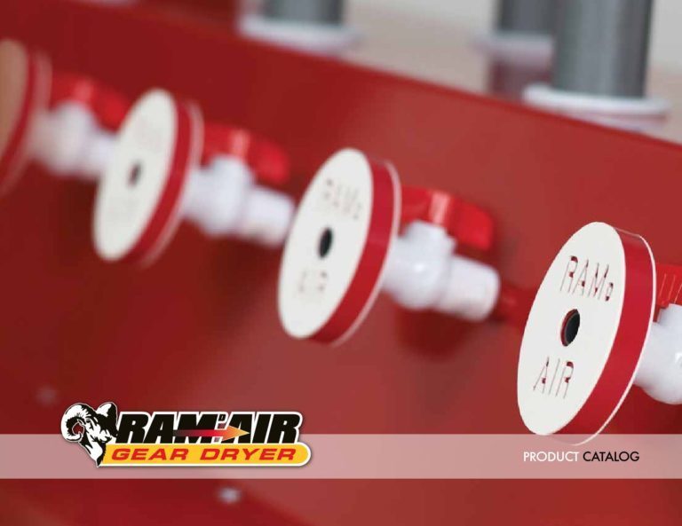 Ram Air Introduces New Version of 4 Place Immersion / Hazmat / Turn-out Gear Dryer